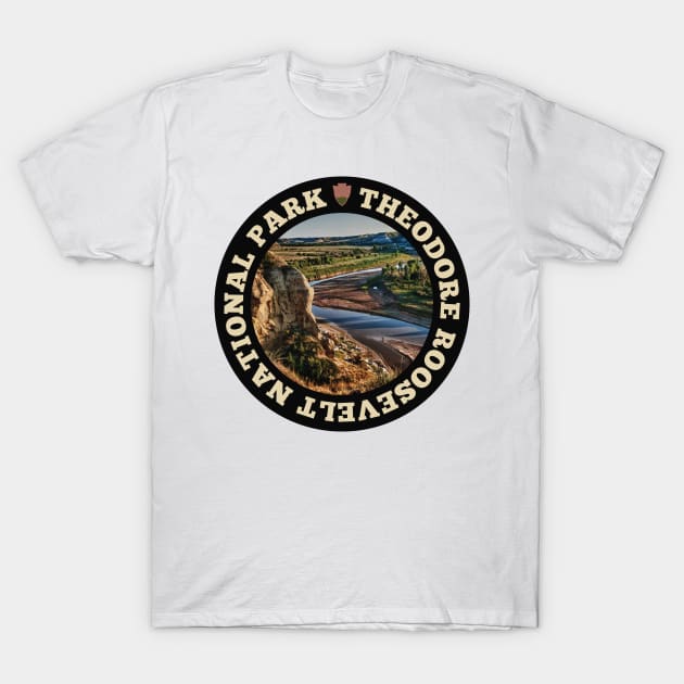 Theodore Roosevelt National Park circle T-Shirt by nylebuss